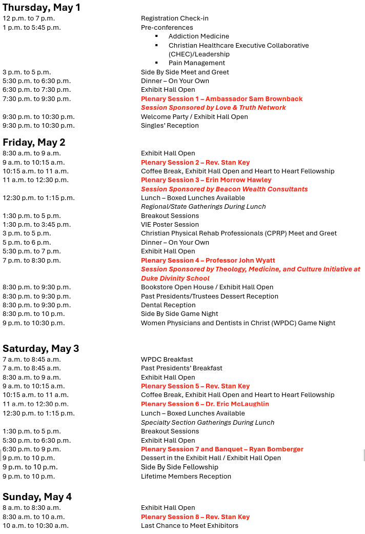 NATCON Schedule (Feb11)