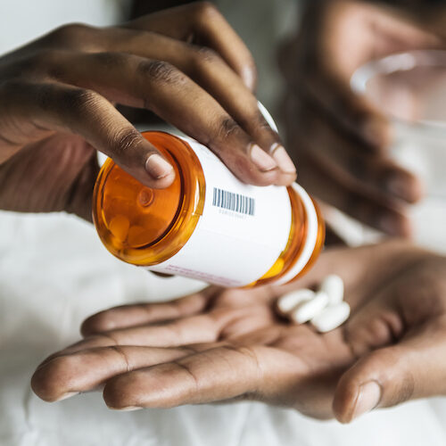 Taking prescription medications